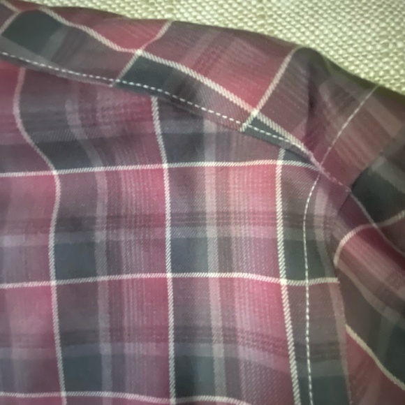 UNTUCKit Mens Red Check Cotton Wrinkle Free Lerman Casual Office Shirt- Sz-XL - Picture 5 of 16